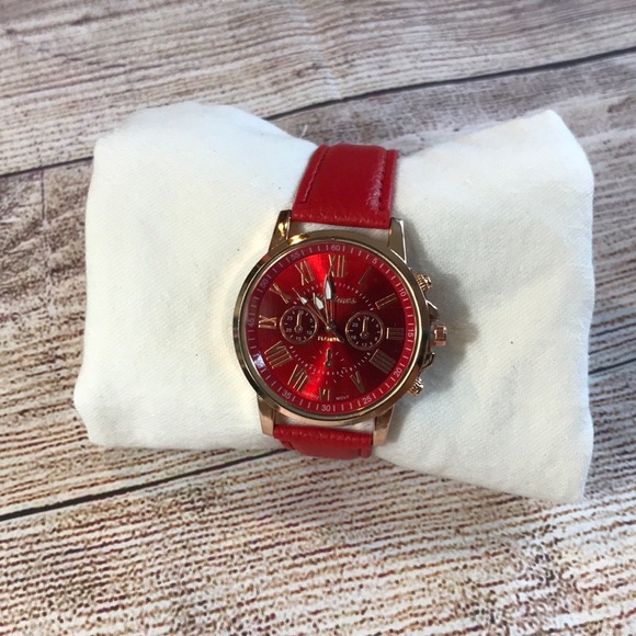 Red Classy Watch - Picture 4 of 5